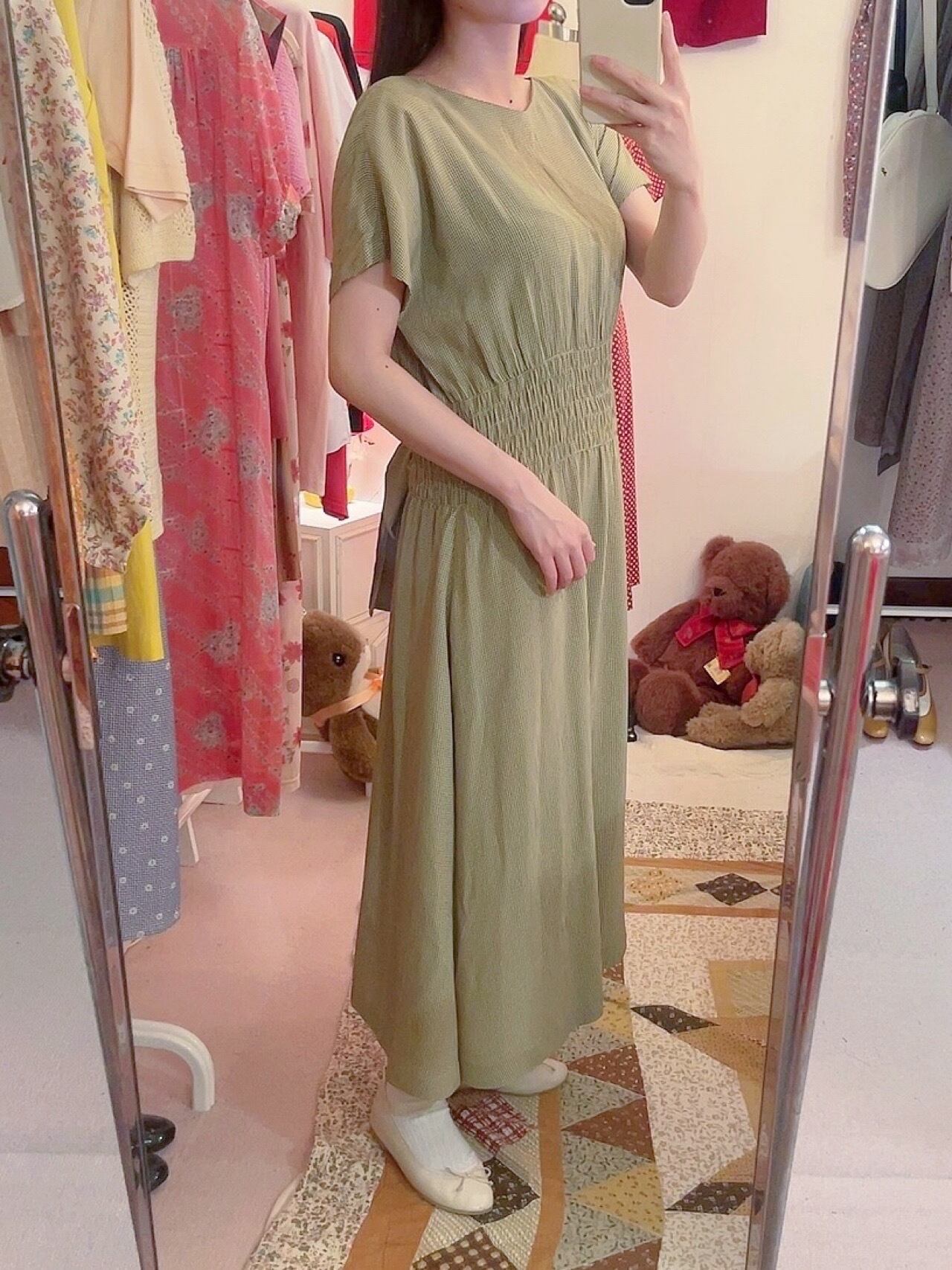 green check back button one-piece