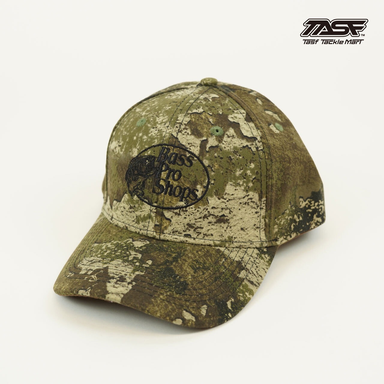 BASS PRO SHOPS /  Embroidered Cotton CAP / Green Camo