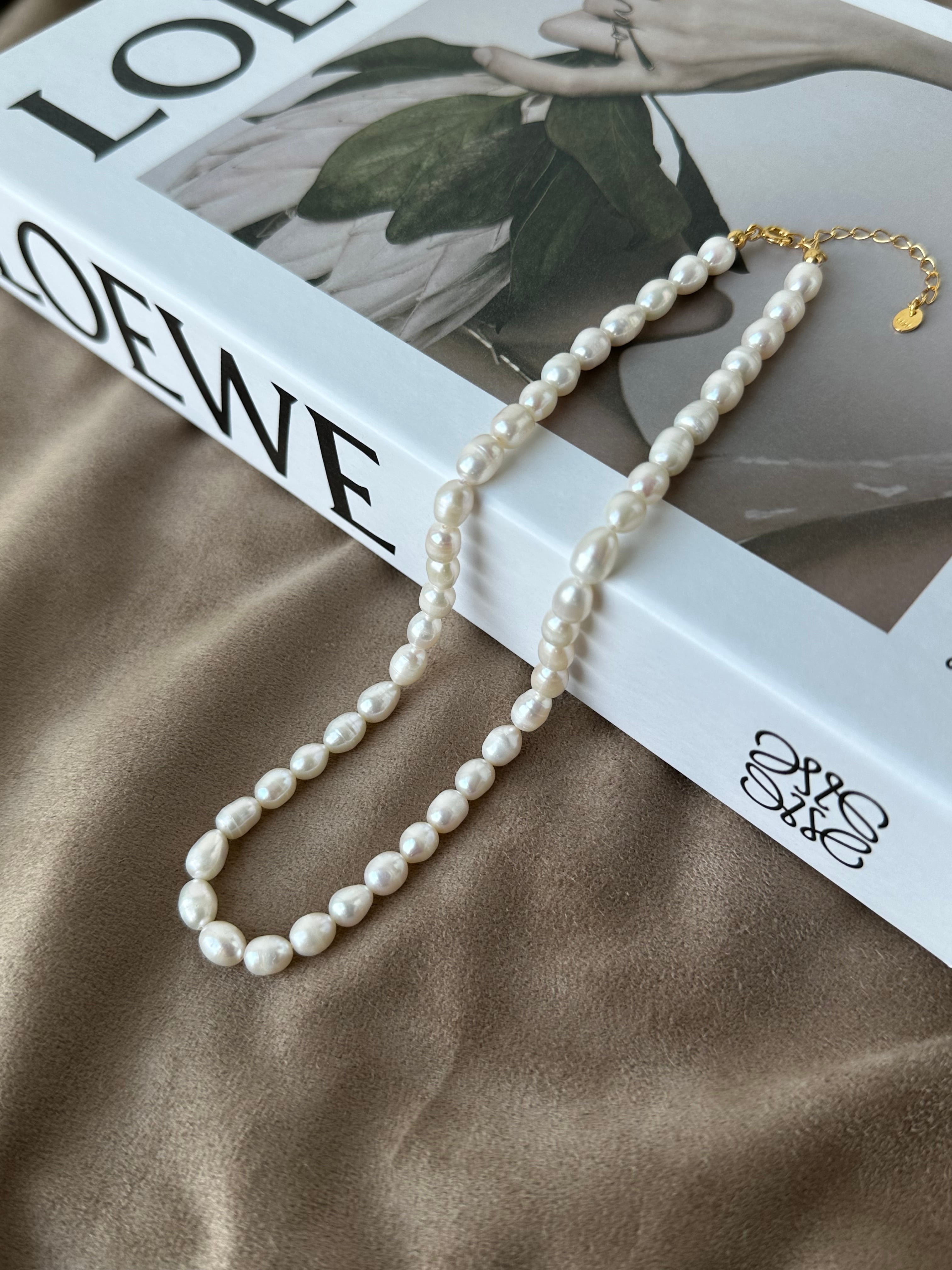 淡水パール Necklace - Gold ◇ NS25013