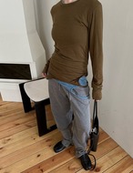 【新作5％OFF・3日間】Cuff Sweat Pants_3colors