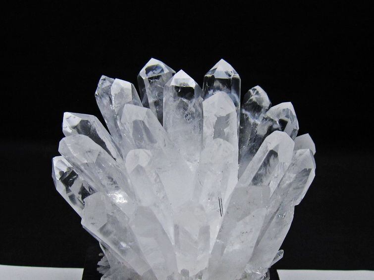 水晶 クラスター 水晶 原石 台座付属 一点物 182-8658 | 天然石