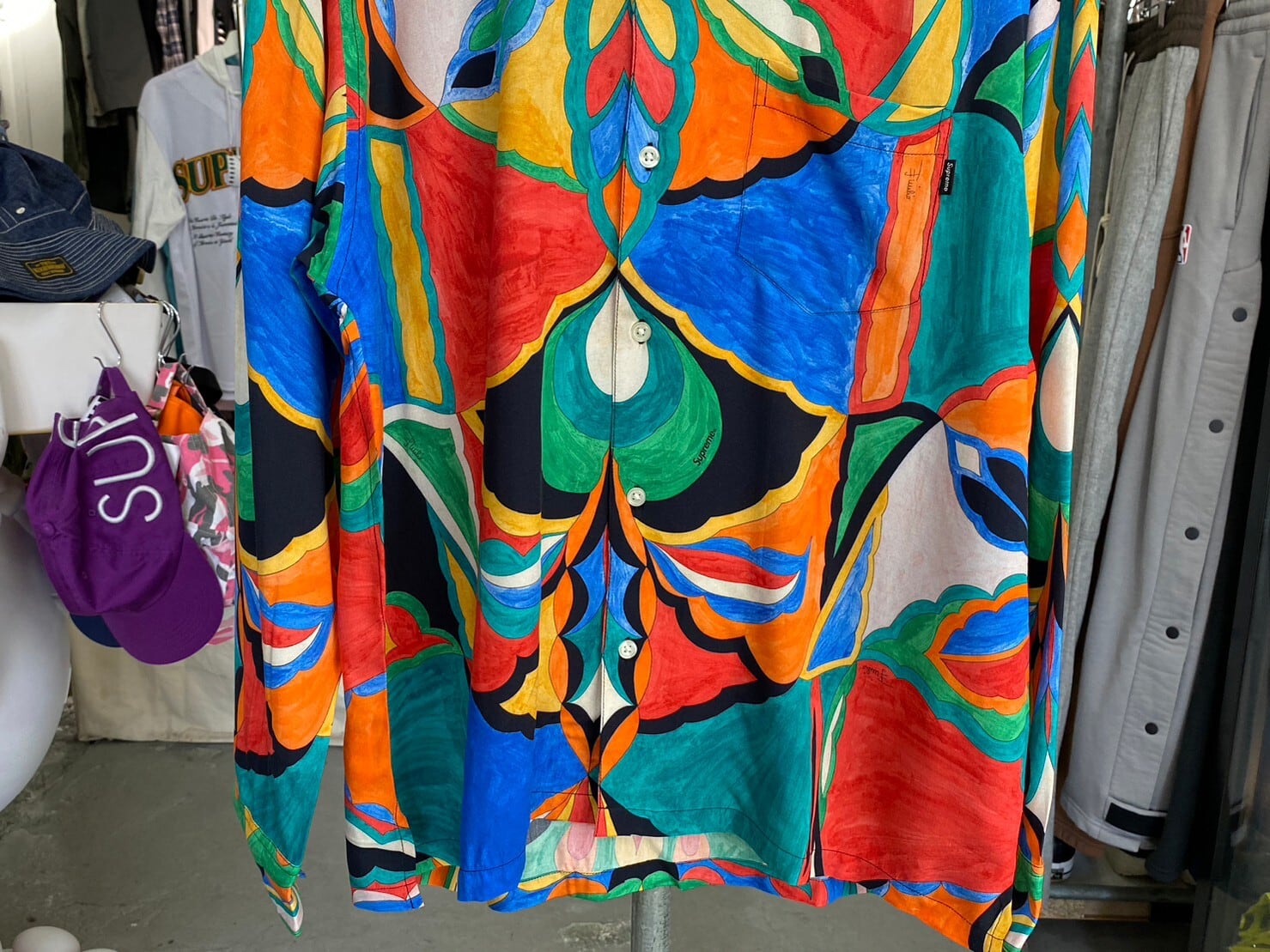 Supreme × EMILIO PUCCI LS SHIRT MULTI MEDIUM 85250 | BRAND BUYERS 