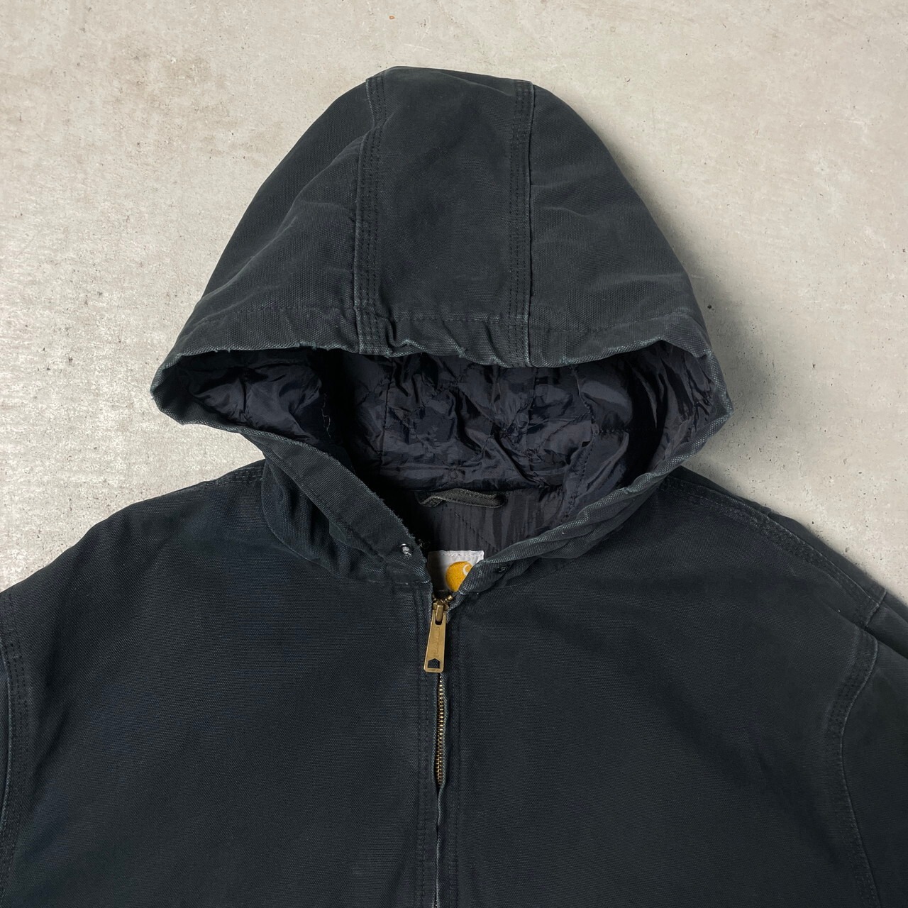 Carhartt カーハート 100733 001 ダックパーカー キルティングライナー 