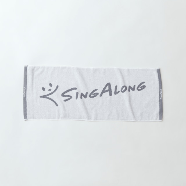 SINGALONG Towel　white