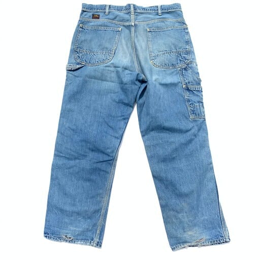 60's 70's Lee リー 191Z デニムペインターパンツ JELT DENIM 赤