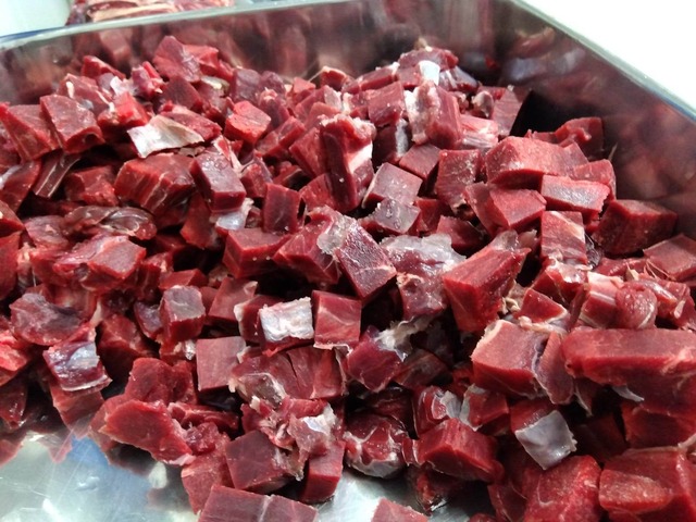 【手づくりごはん】鹿肉カット（冷凍60ｇ）