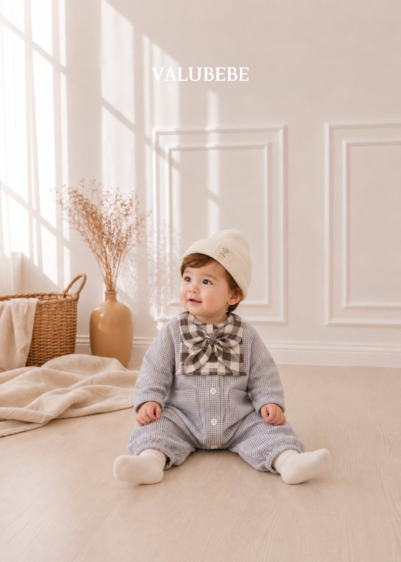 送料無料【予約】/ リチェックロンパース / valubebe