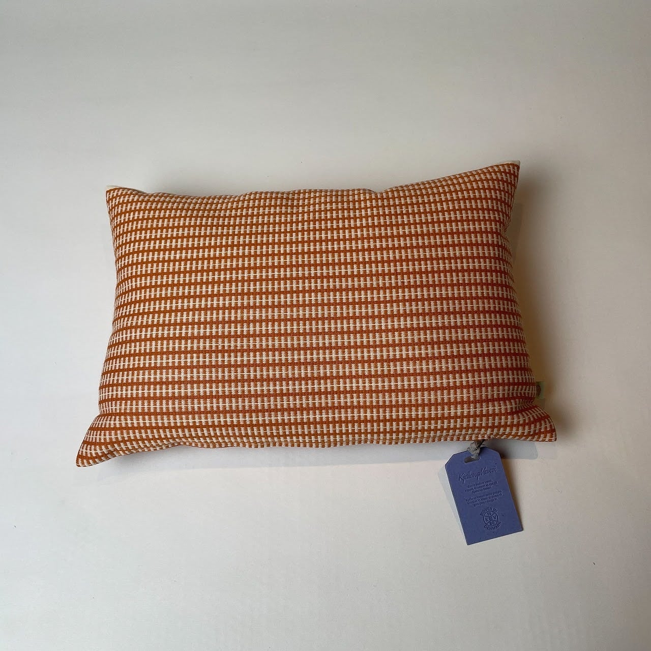 Wool Cushion KV21 (Orange / Nature) | KOHSEKI