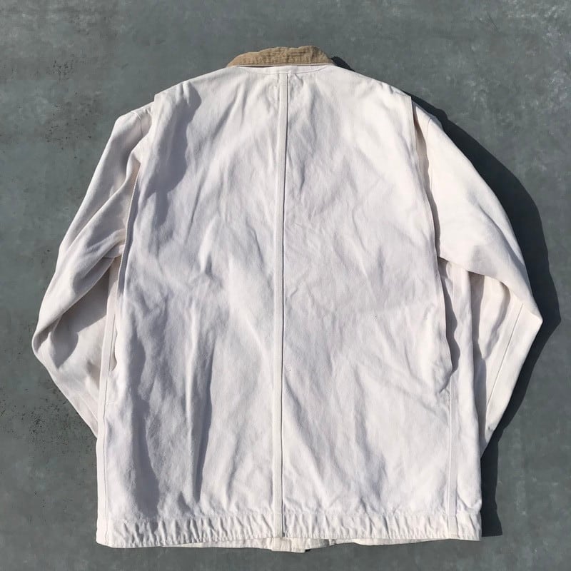 80's 90's POLO RALPH LAUREN ホワイトデニムカバーオール 白タグ