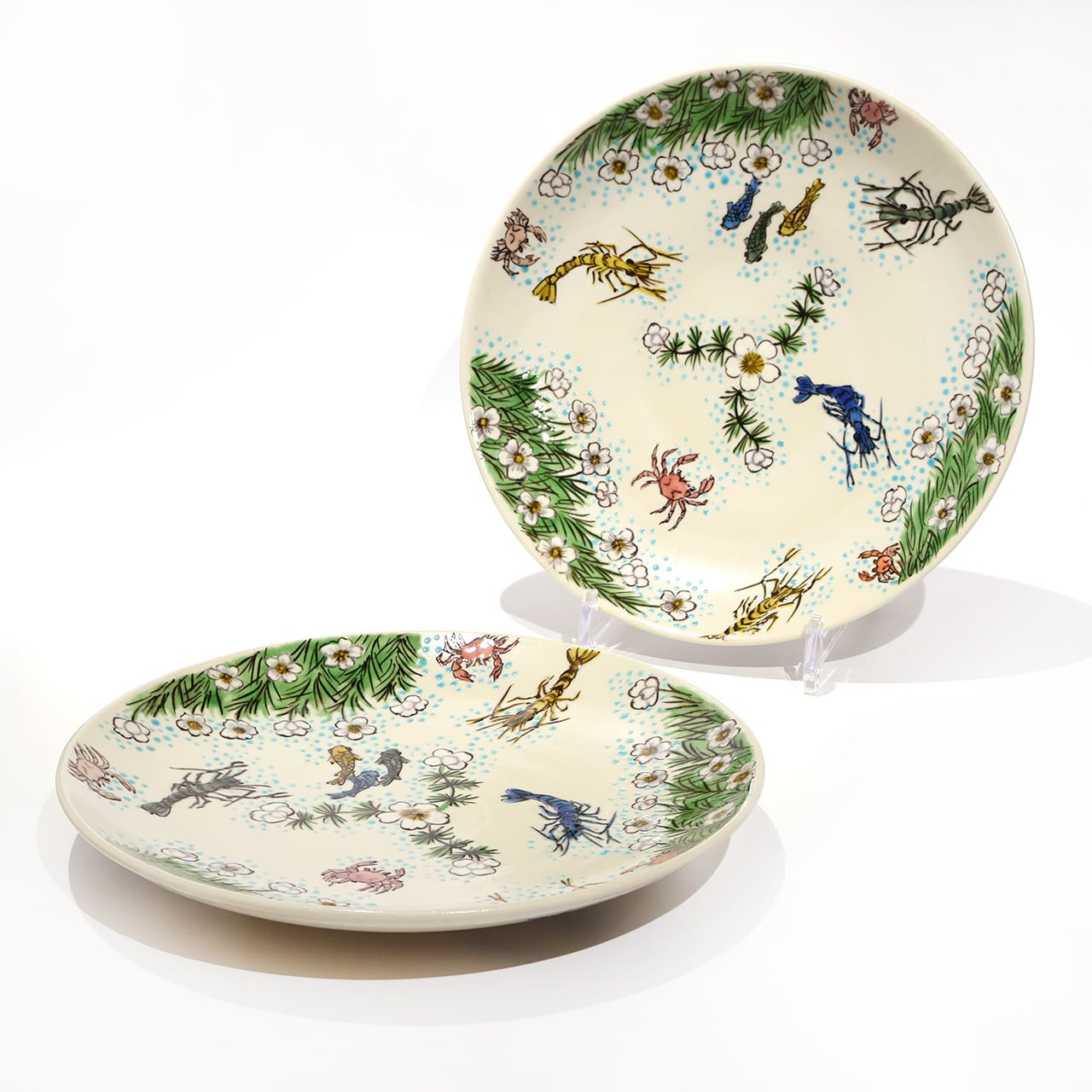 新品特価品！ 茶道具 鉄釉 臼形 水指 真清水福山 作 共箱【陶芸 京焼