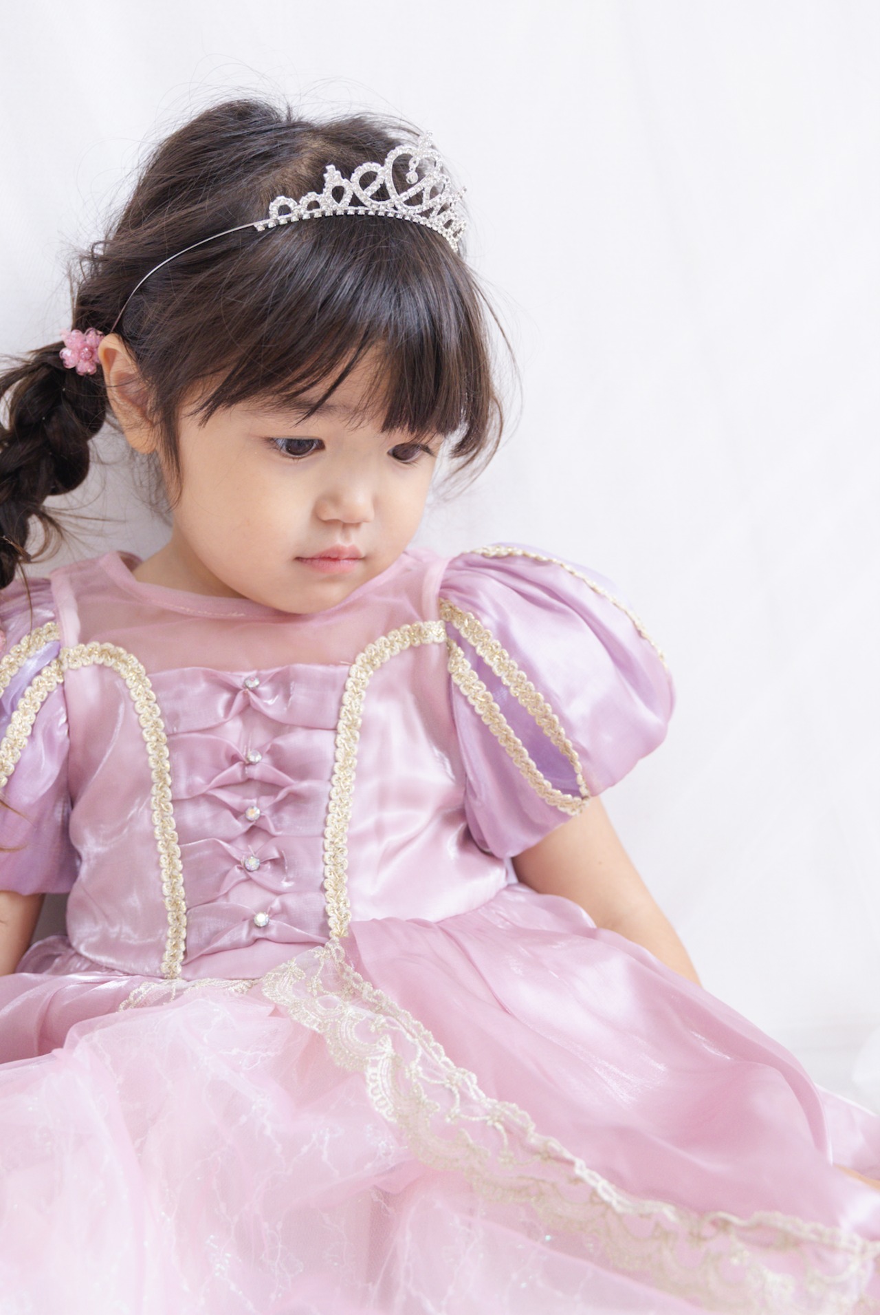 【即納】ラプンツェル風豪華レースドレス [プリンセスドレス ラプンツェル 塔の上のラプンツェル  ハロウィン]