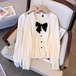 【大きいサイズL-4XL】【春夏新作】ファッショントップス♪ホワイト/アンズ2色展開◆#sbotv-2766817