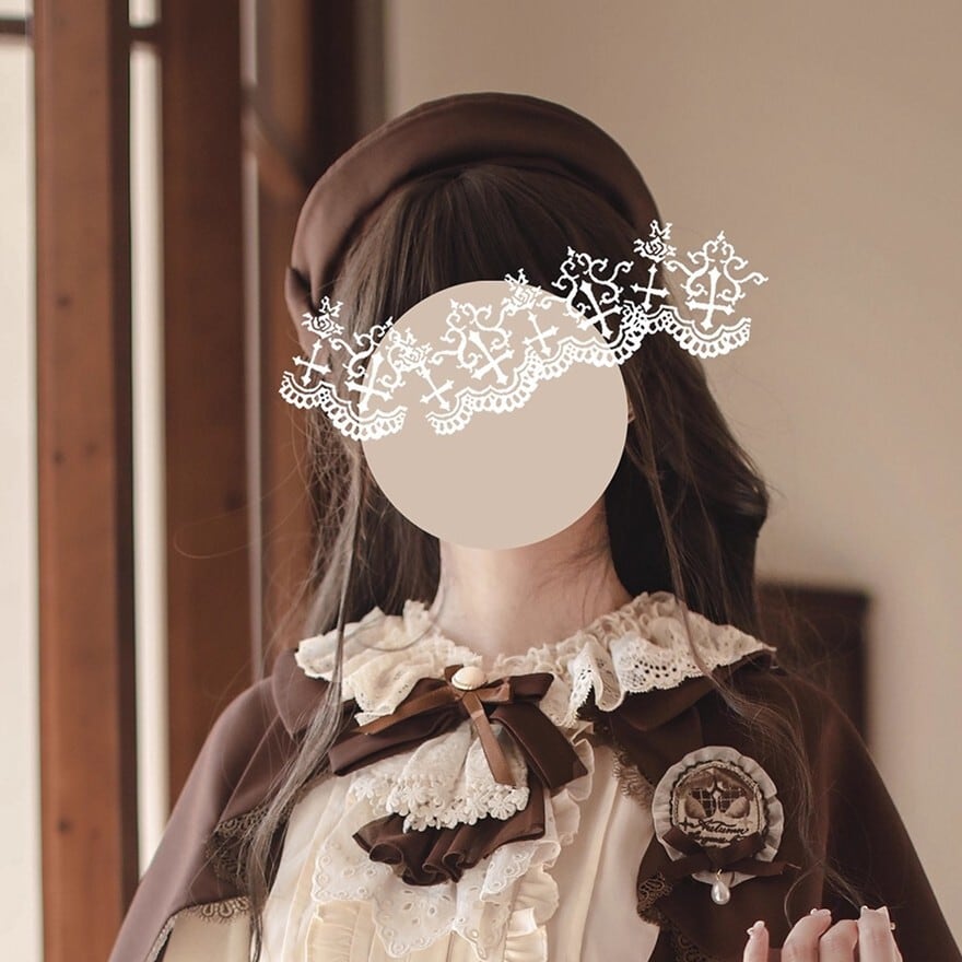クラロリ 秋色 英国風 ベレー帽 お嬢様風 控えめ 胡桃木｜SEASONZ