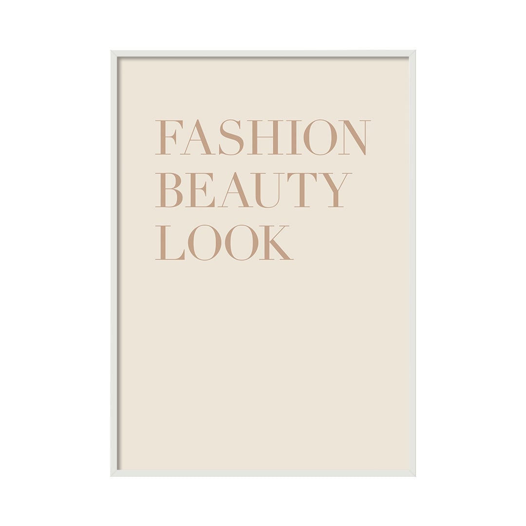 A0204 / 文字 /アートポスター【 A4 / A3 / A2 / A1 サイズ・フレーム 付きに変更可 】