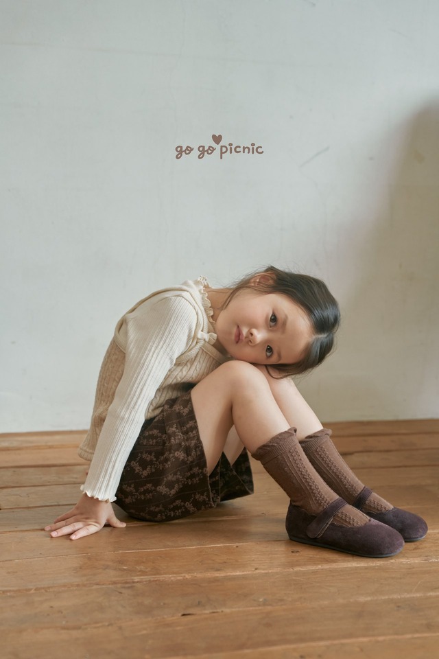 【取寄】gogo picnic｜ivy corduroy shorts｜アイビーコーデュロイショーツ｜XS-XL｜kids｜26 autumn