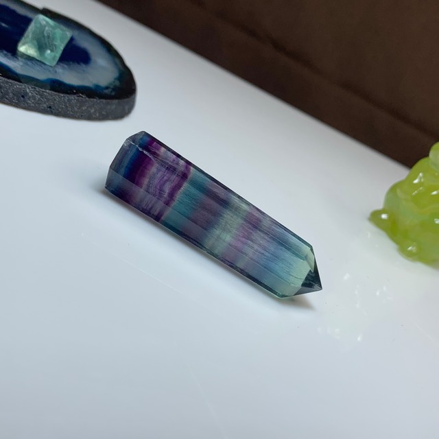 5.うさぎワールド☆カラフルフローライトうさぎさん