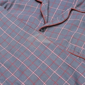 ATLAS check pajama shirt