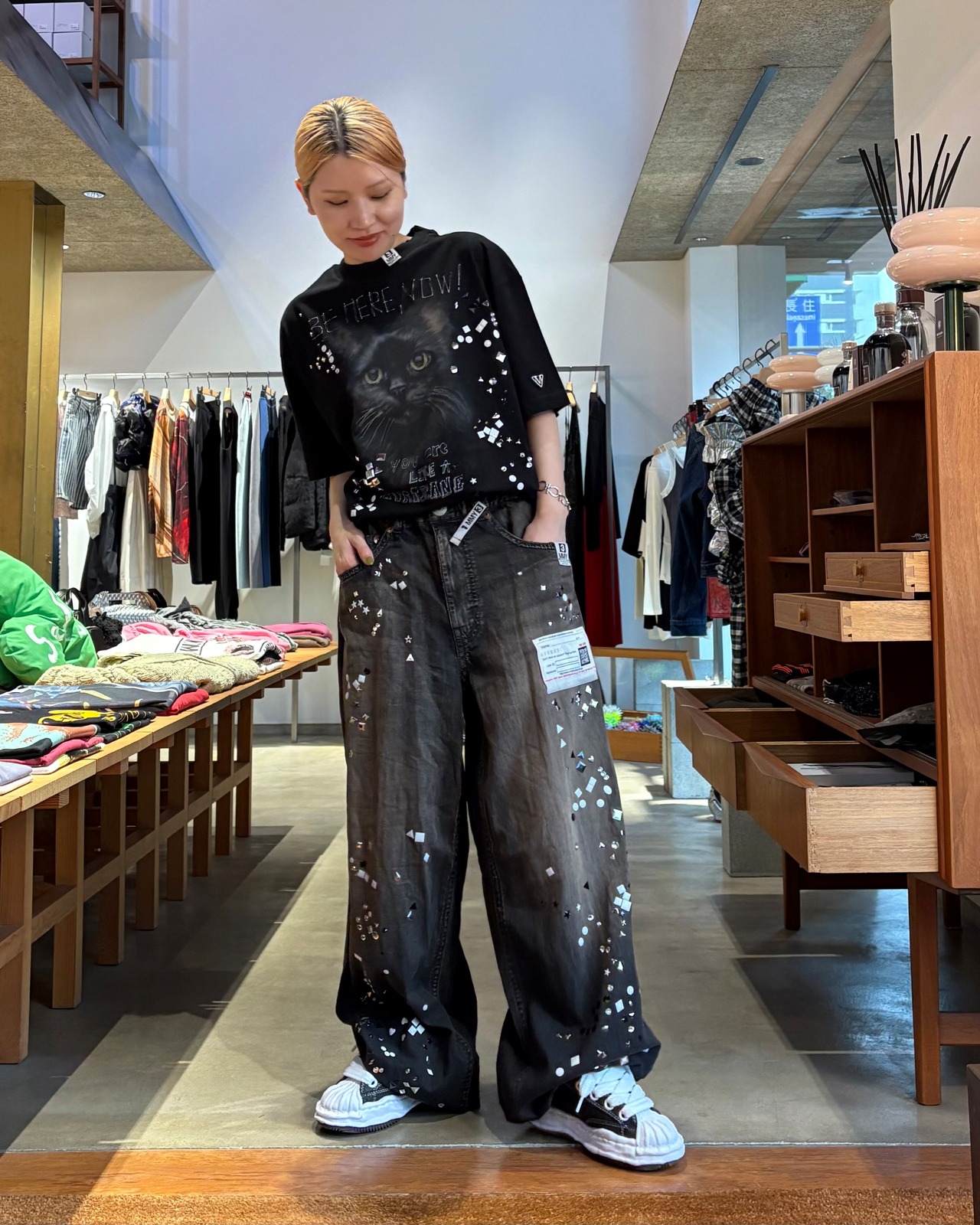 【25AW】Maison MIHARA YASUHIRO ミハラヤスヒロ / EMBELLISHED JEANS - 2