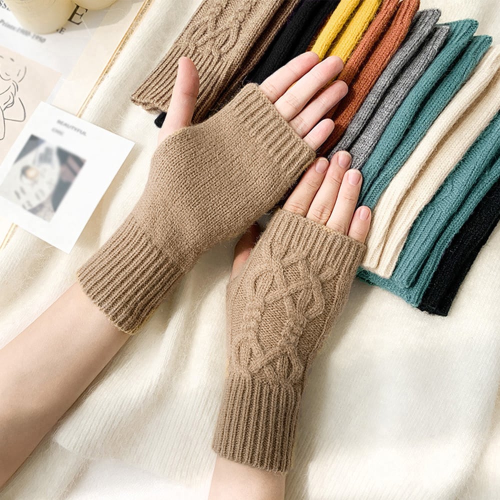 ケーブルニット アームウォーマー レディース メンズ グローブ かわいい おしゃれ 大人 きれいめ 防寒 保温 男女兼用 大人可愛い 大人女子