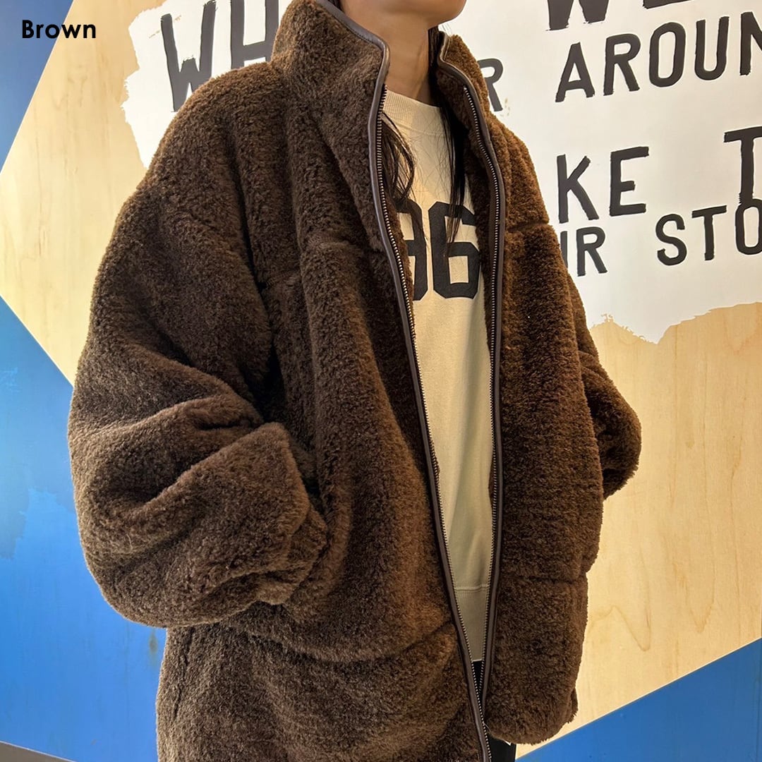 innowave】スタンドカラー起毛ブルゾン（85-41221） | FORME Base STORE