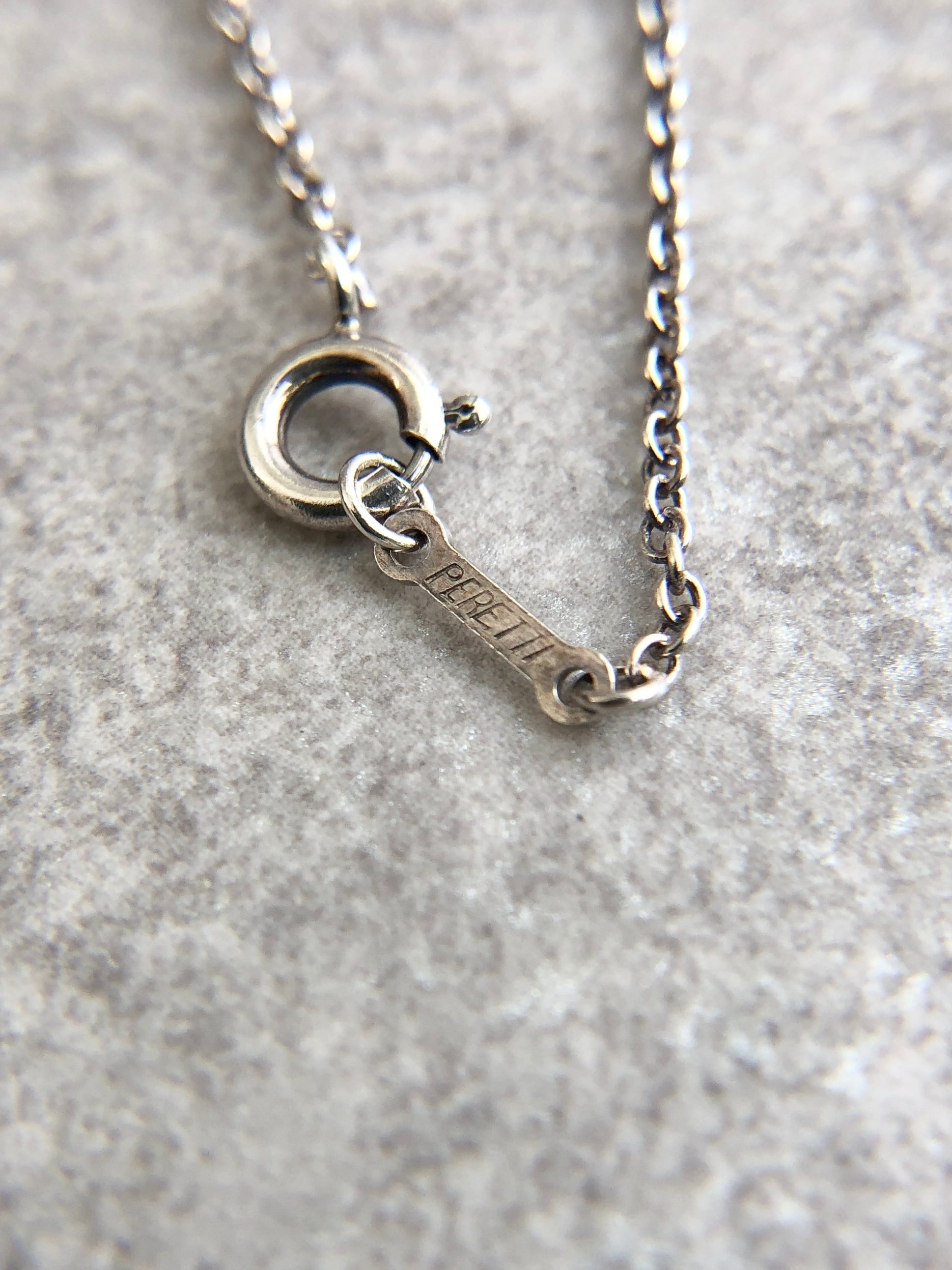 Tiffany & Co. ティファニー ネックレス シルバー ビーン 925 vintage