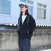 KUON(クオン) Indigo Nylon Coaches Jacket-Boro-style