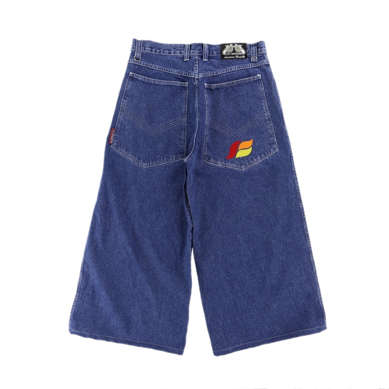 KIK WEAR スーパーワイド 袴デニムパンツ【OT-6898】 | cv