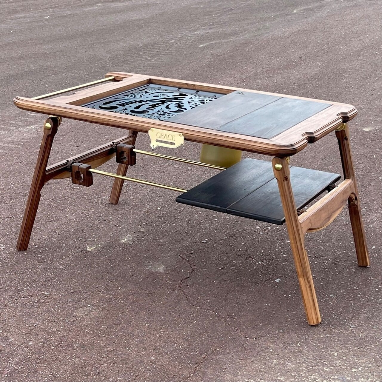 GRACE SHINOBI(天板付き) ガレージブランド Grace SHINOBI TABLE(天板セット) | OLIVE OUTDOOR EQUIPMENT