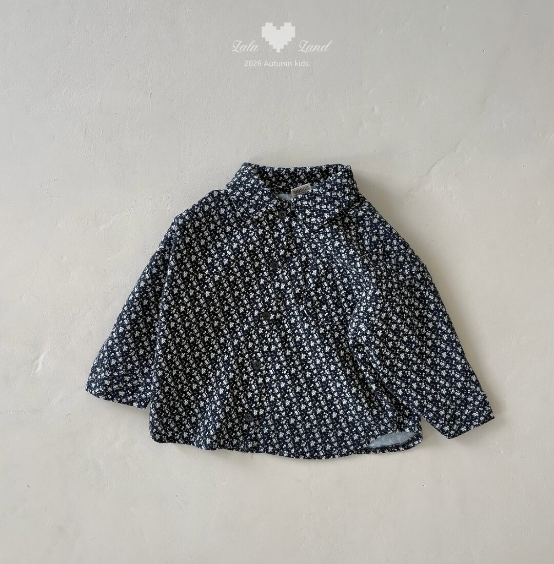 送料無料【予約】/ kids フローブラウス /lalaland