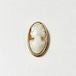 Vintage GF Shell Cameo Brooch