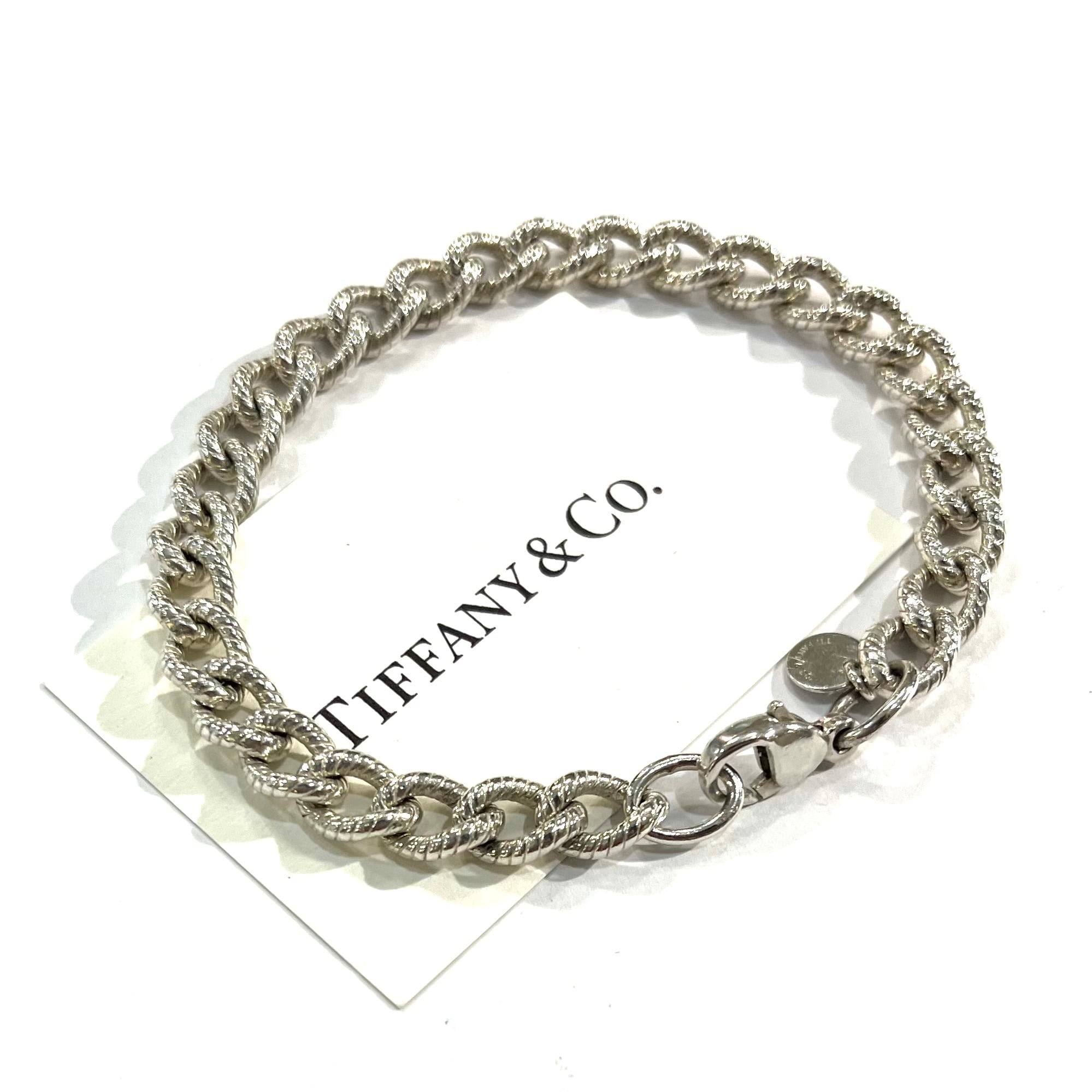 希少【TIFFANY&CO.】 2618 TIFFANY &CO ヴィンテージ ロープチェーン