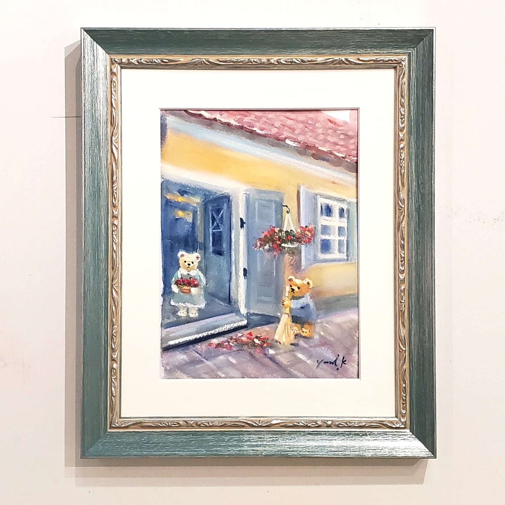 絵画 テディベア メルヘン画 子ども部屋 公式通販 絵画 テディベア