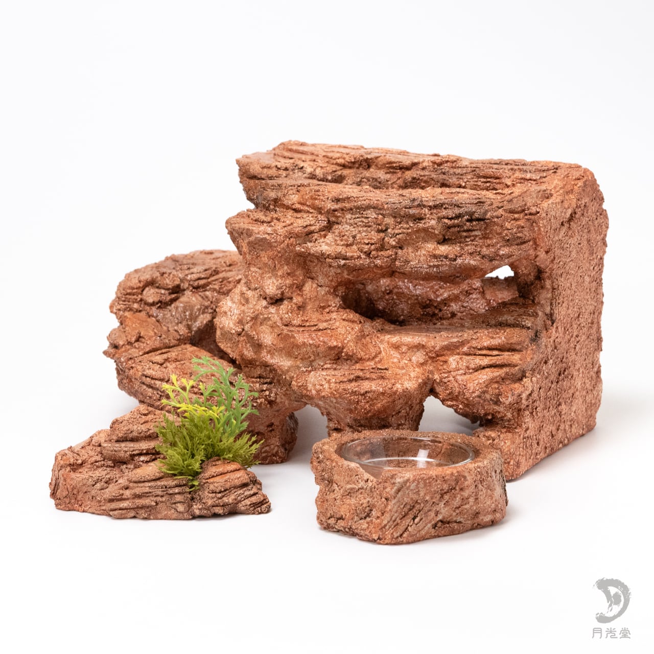 月光堂 「テーブルロックシェルター ＋ 水入れ ＋ レイアウトロック