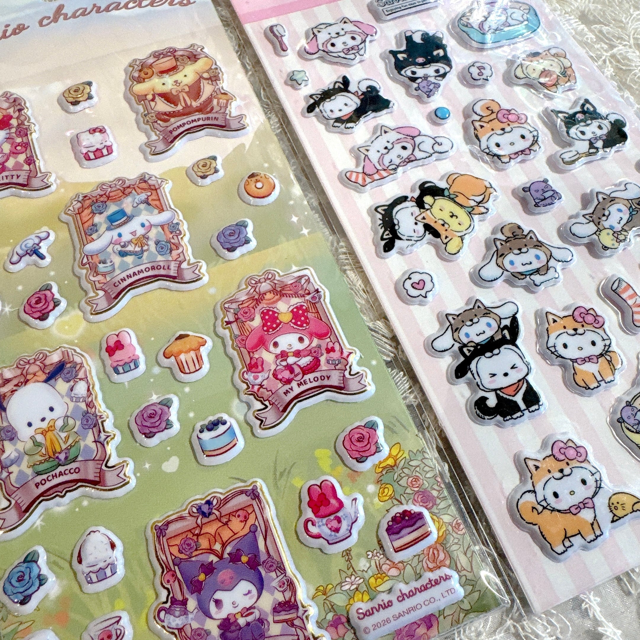 サンリオ ぷっくりシール