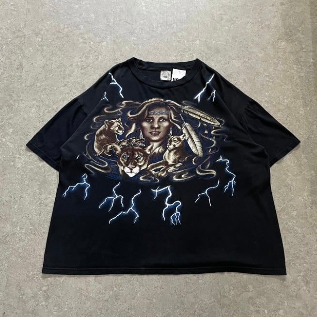 90s American Thunder "Amazoness" T-shirt【仙台店】