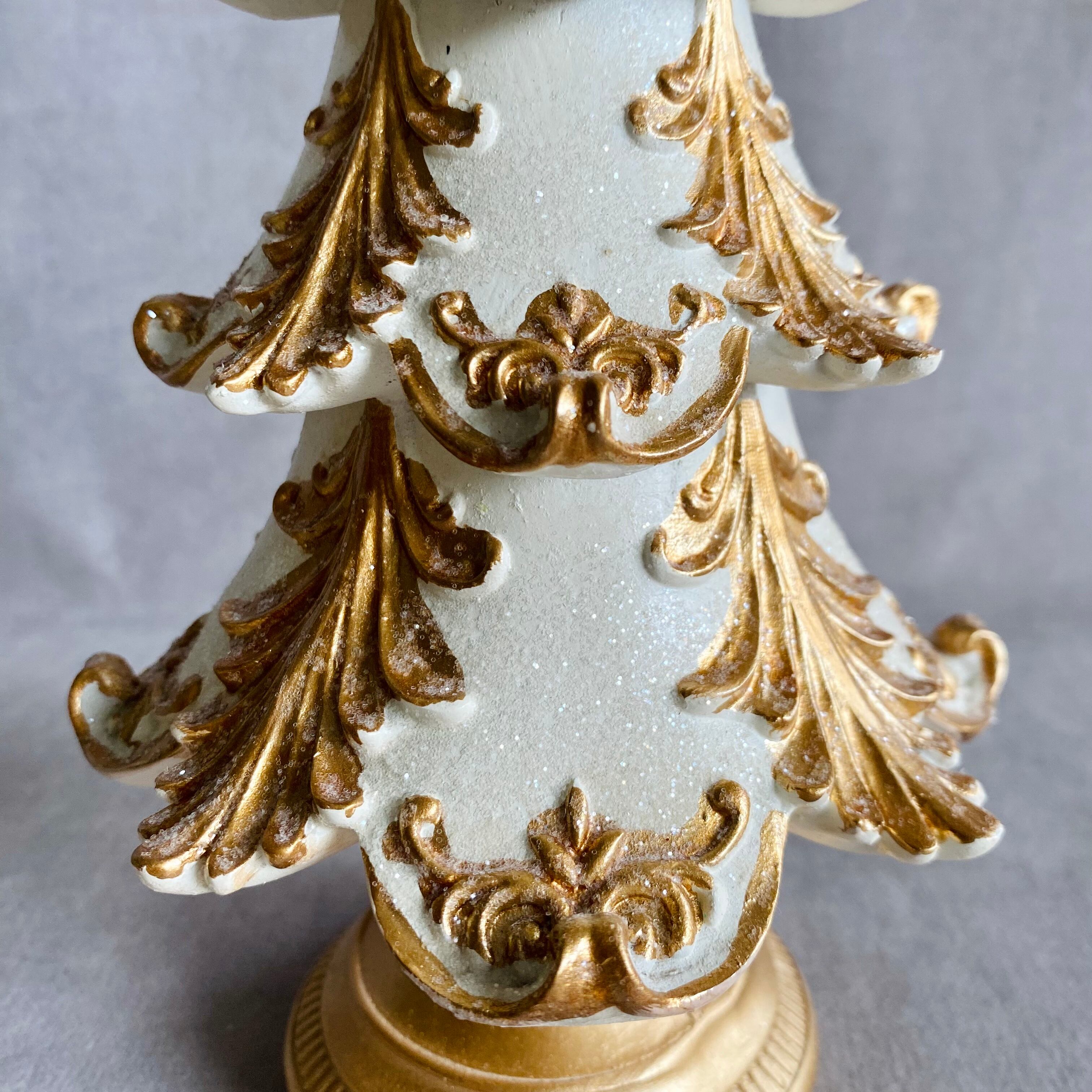 ヴィンテージ ツリー オブジェ WH/GR | ディスプレイ雑貨什器専門店