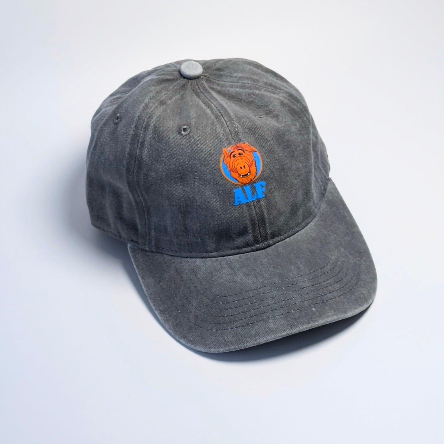 【 ALF（ アルフ ） 】 6パネルCAP / ベースボールキャップ / ウォッシュ加工 / ピグメント加工 〚アメリカン雑貨 アメトイ〛