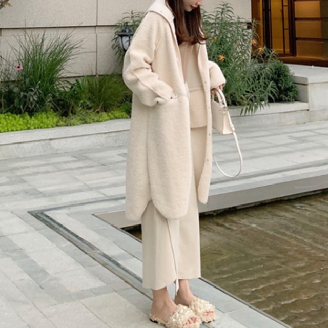 フード コート ジャケット　ボア カジュアル