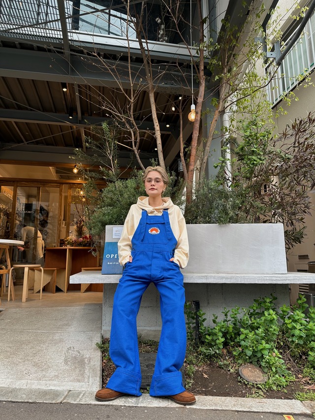 （OP097）80’s French work overall made in France