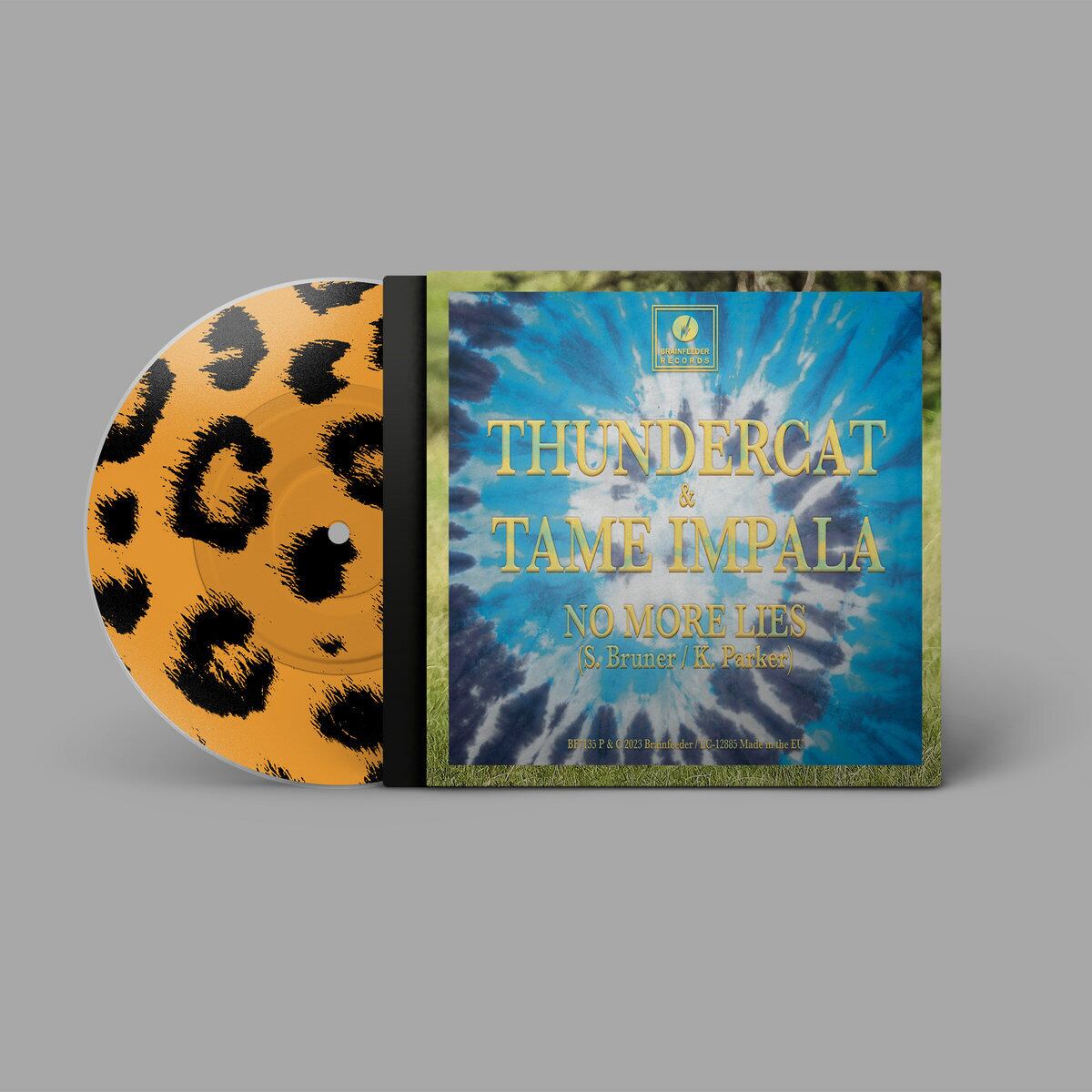 Thundercat & Tame Impala / No More Lies（Ltd Cheetah Screenprint 7inch）