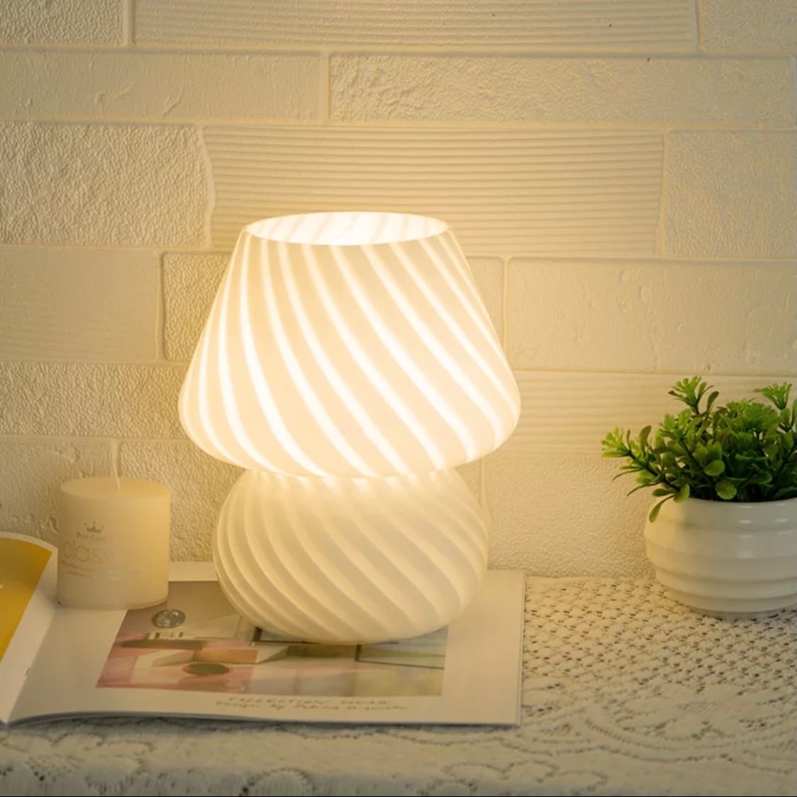 mushroom lamp 6colors / ヴィンテージ アンティーク調