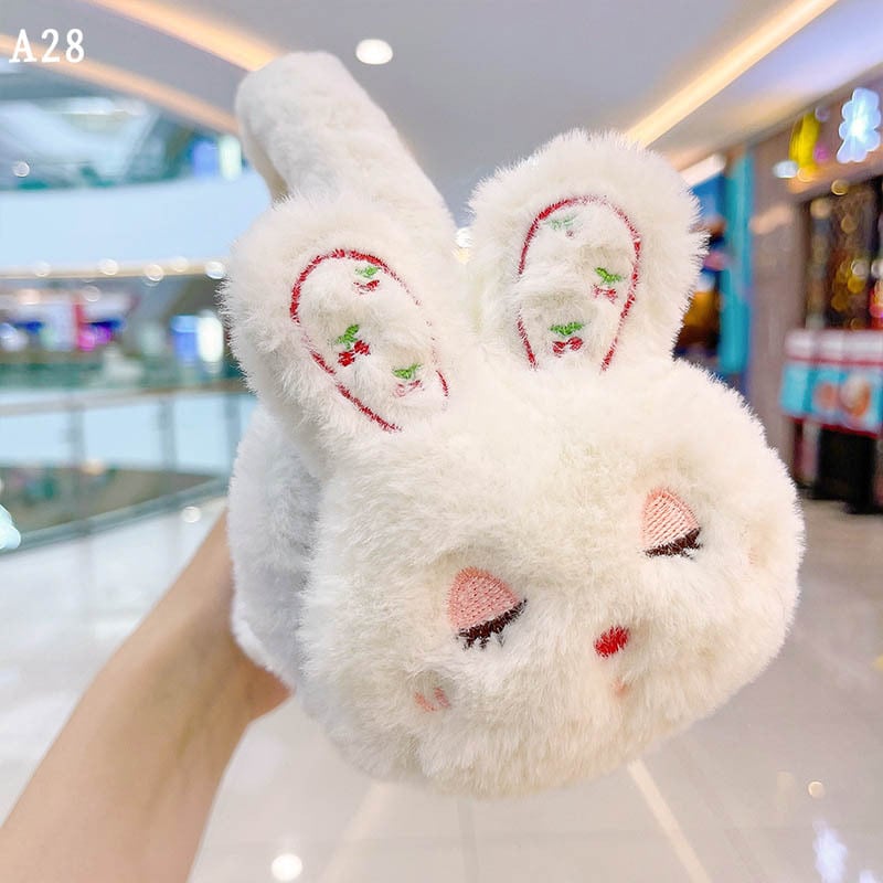 新品ふわふわ暖かいフォックスファーイヤーマフ★イヤーウォーマー耳当てオシャレ防寒 新品ふわふわ暖かいフォックスファーイヤーマフ☆イヤーウォーマー耳