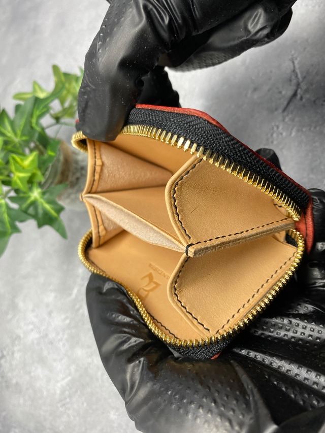 ラウンドジップコインケース