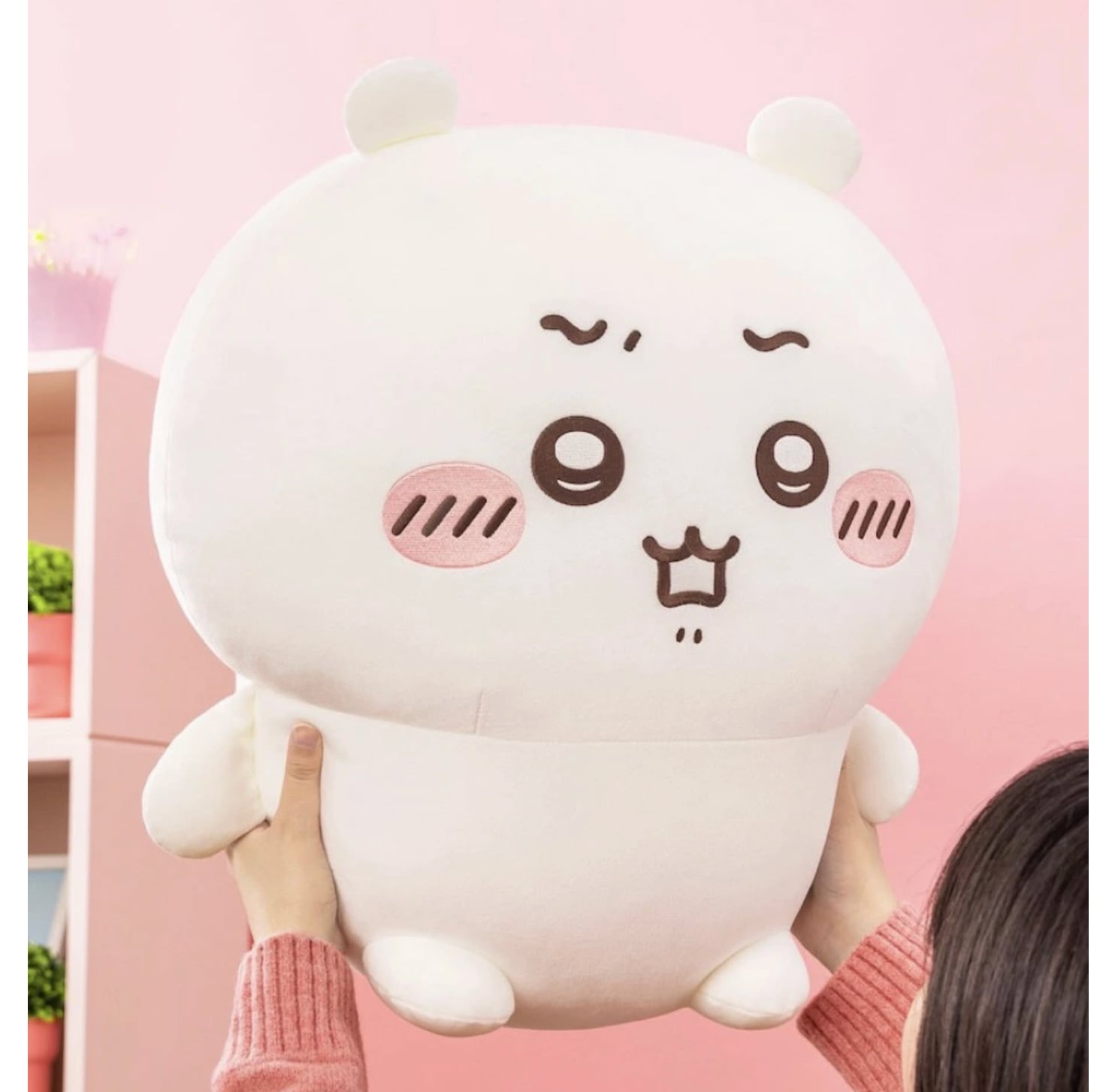 A賞】ちいかわ ちいかわだらけくじ 超BIGぬいぐるみ 約45センチ