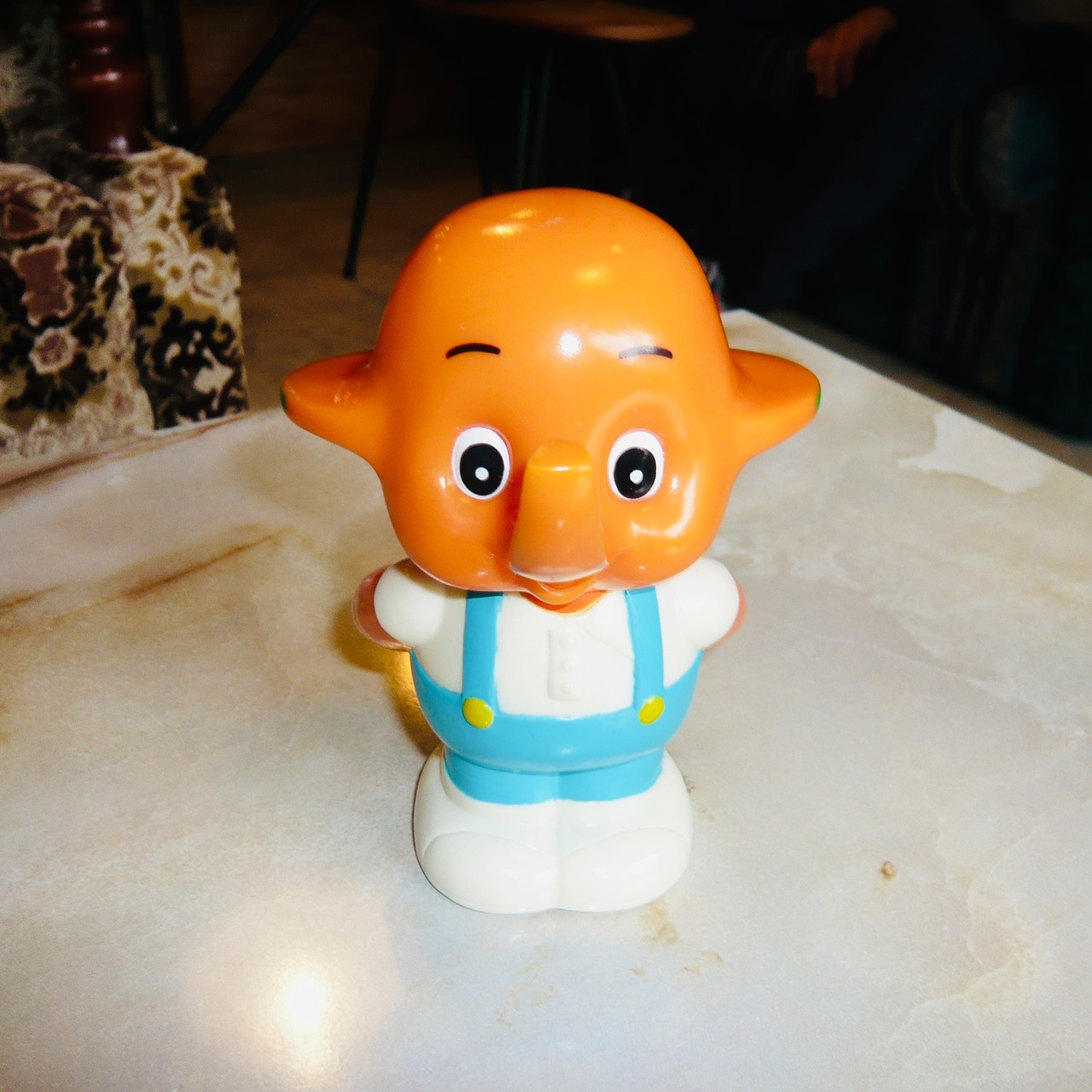 90s サトちゃん 佐藤製薬 ソフビ 貯金箱 小