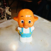 90s サトちゃん 佐藤製薬 ソフビ 貯金箱 小