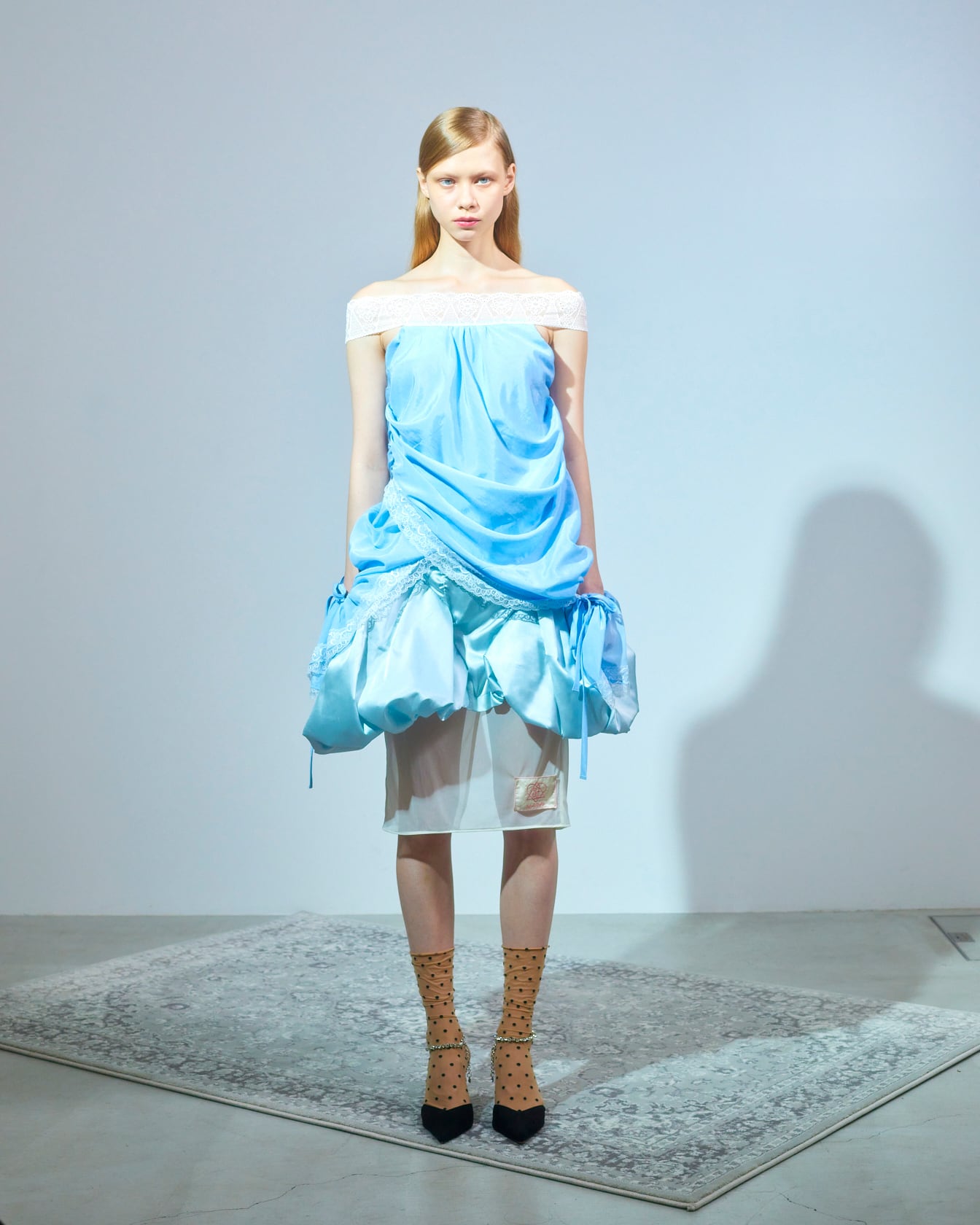 draping curtain ONE PIECE - Bule