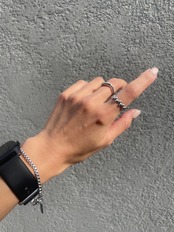 ss wave ring
