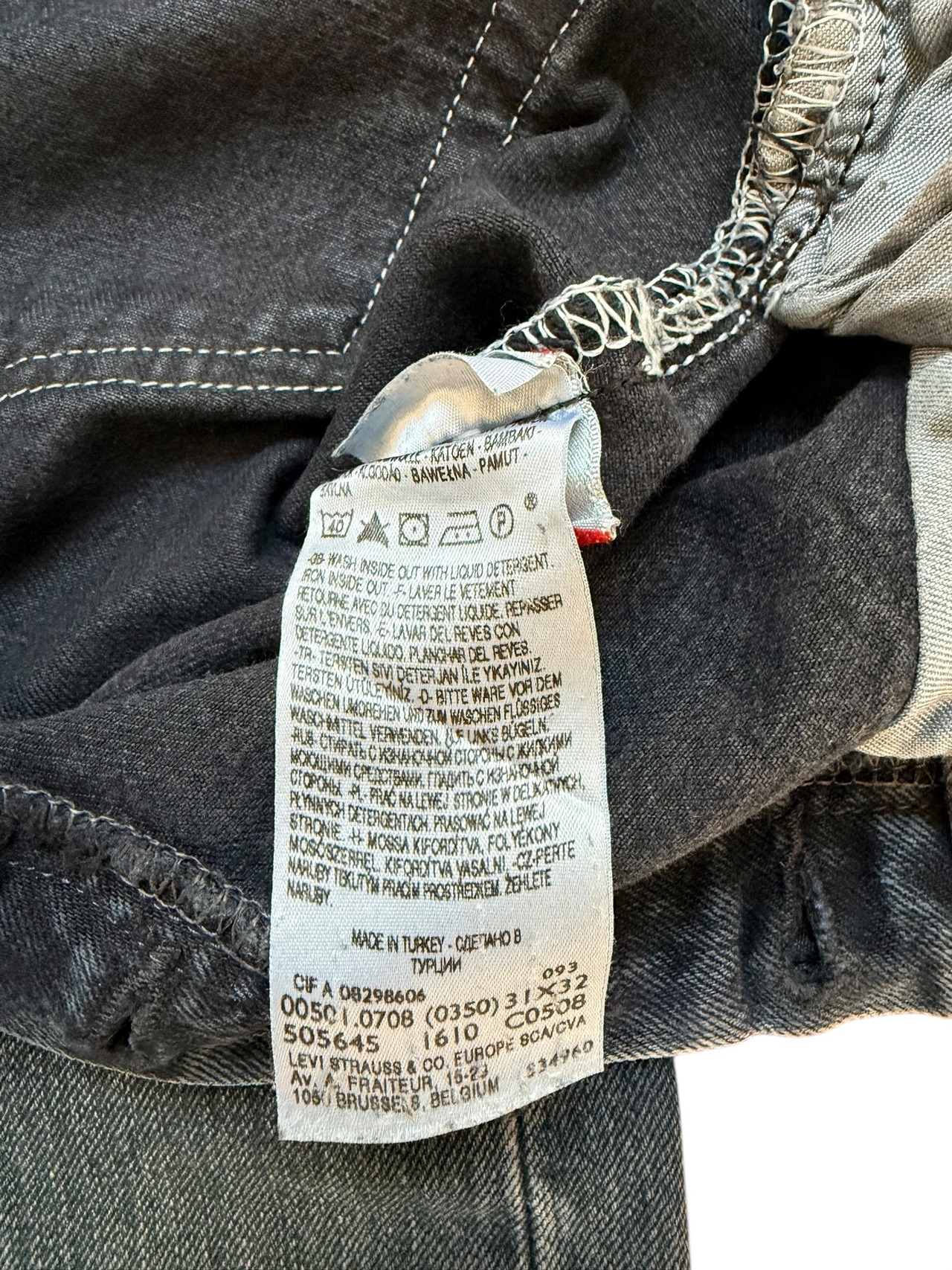 リーバイス 501 ブラック W31×L32