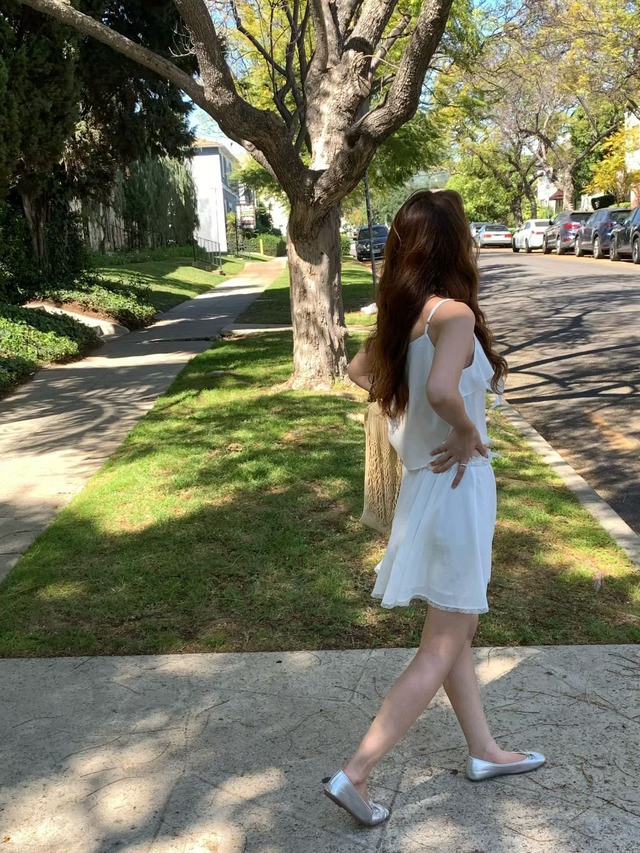 (予約) verveine / Seline ribbon sleeveless blouse 2color